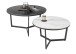 Beistelltisch >Harper< (DxH: 90x45 cm) in Metall - 45 (H)