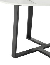 Wohnzimmertisch >Jason< (DxH: 70x45 cm) in Metall - 45 (H)