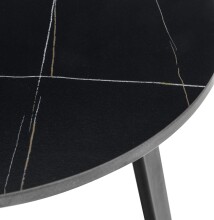 Wohnzimmertisch >Jason< (DxH: 70x45 cm) in Metall - 45 (H)