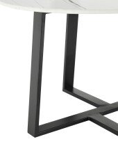 Wohnzimmertisch >Jason< (DxH: 70x45 cm) in Metall - 45 (H)