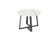 Wohnzimmertisch >Jason< (DxH: 70x45 cm) in Metall - 45 (H)