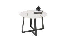 Wohnzimmertisch >Jason< (DxH: 70x45 cm) in Metall - 45 (H)