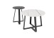Wohnzimmertisch >Jason< (DxH: 70x45 cm) in Metall - 45 (H)