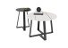 Wohnzimmertisch >Jason< (DxH: 70x45 cm) in Metall - 45 (H)