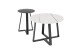 Wohnzimmertisch >Jason< (DxH: 70x45 cm) in Metall - 45 (H)