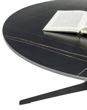 Beistelltisch >Lena< (DxH: 80x35 cm) in Metall - 35 (H)