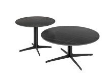 Beistelltisch >Lena< (DxH: 80x35 cm) in Metall - 35 (H)