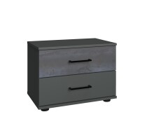 Nachtschrank >KOPENHAGEN< (BxHxT: 52x40x38 cm) in...