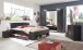Nachtschrank >KOPENHAGEN< (BxHxT: 104x40x38 cm) in GRAPHIT + DIGI STEEL OPTIK