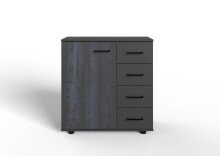 Kombikommode >KOPENHAGEN< (BxHxT: 81x83x41 cm) in...