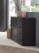 Kombikommode >KOPENHAGEN< (BxHxT: 81x83x41 cm) in GRAPHIT + DIGI STEEL OPTIK