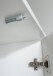Wickelkommode >CINDY2< (BxHxT: 91x101x75 cm) in WEISS + ABSETZUNGEN ROSE