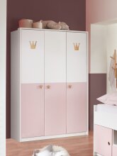 Kleiderschrank >CINDY2< (BxHxT: 139x199x58 cm) in...