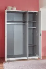 Kleiderschrank >CINDY2< (BxHxT: 139x199x58 cm) in...