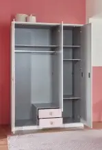 Kleiderschrank >CINDY2< (BxHxT: 139x199x58 cm) in...
