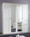 Komplettschlafzimmer >CHALET< (BxHxT: 474x210x210 cm) in WEISS