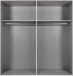 Komplettschlafzimmer >CHALET< (BxHxT: 474x210x210 cm) in WEISS