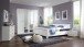 Komplettschlafzimmer >CHALET< (BxHxT: 474x210x210 cm) in WEISS