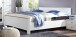Bett-Set >CHALET< (BxHxT: 273x85x210 cm) in WEISS - 273x85x210cm (BxHxT)