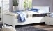 Bett >CHALET< (BxHxT: 109x85x210 cm) in WEISS - 109x85x210cm (BxHxT)