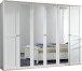 Drehtürenschrank >CHALET< (BxHxT: 270x210x58 cm) in WEISS - 270x210x58cm (BxHxT)