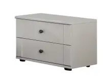 Nachtschrank >CHALET< (BxHxT: 52x40x38 cm) in WEISS...