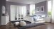 Nachtschrank >CHALET< (BxHxT: 52x58x38 cm) in WEISS - 52x58x38cm (BxHxT)