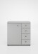 Kombikommode >CHALET< (BxHxT: 81x83x41 cm) in WEISS - 81x83x41cm (BxHxT)