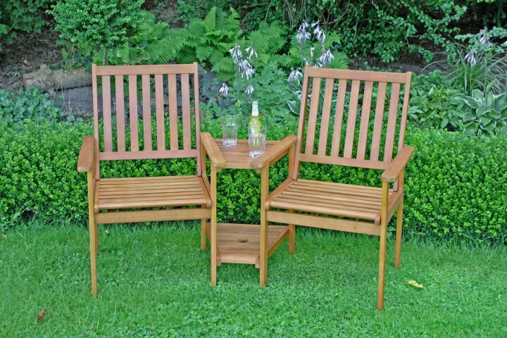 Gartensessel >Edison< (BxHxT: 160x96x77 cm) in braun - 160x96x77 (BxHxT)