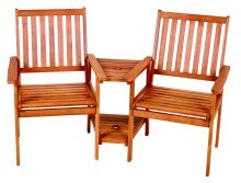 Gartensessel >Edison< (BxHxT: 160x96x77 cm) in...