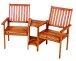 Gartensessel >Edison< (BxHxT: 160x96x77 cm) in braun - 160x96x77 (BxHxT)