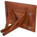 Balkonhängetisch >Stanford< (BxHxT: 60x37x40 cm) in braun/holzoptik