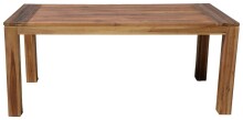 Garten-Essgruppe >Topeka< (BxHxT: 180x77x90 cm) in braun - 180x77x90 (BxHxT)