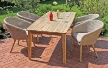 Garten-Essgruppe >Visalia< (BxHxT: 180x75x90 cm) in...