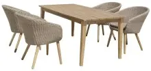 Garten-Essgruppe >Visalia< (BxHxT: 180x75x90 cm) in...