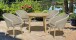 Gartentisch >Arvada< (BxHxT: 110x75x110 cm) in holzfarben - 110x75x110 (BxHxT)