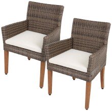 Gartenstuhl >Pala< (2er-Set) (BxHxT: 60x87x65 cm)...