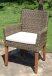 Gartenstuhl >Pala< (2er-Set) (BxHxT: 60x87x65 cm) in braun - 60x87x65 (BxHxT)