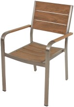 Garten-Essgruppe >Florence< (BxHxT: 300x85x392 cm) in champagner/braun