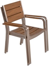 Garten-Essgruppe >Florence< (BxHxT: 300x85x392 cm) in champagner/braun