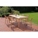 Garten-Essgruppe >Florence< (BxHxT: 300x85x392 cm) in champagner/braun