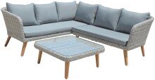 Garten-Essgruppe >Pamplona< (BxHxT: 180x75x180 cm)...