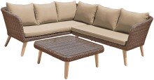Garten-Essgruppe >Pamplona< (BxHxT: 180x75x180 cm)...