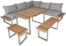 Garten-Essgruppe >Aurea< (BxHxT: 250x69x250 cm)...
