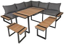Garten-Essgruppe >Belmira< (BxHxT: 250x69x250 cm)...