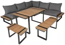 Garten-Essgruppe >Belmira< (BxHxT: 250x69x250 cm)...