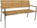 Gartenbank >Denver< (BxHxT: 144x86x56 cm) in braun - 144x86x56 (BxHxT)