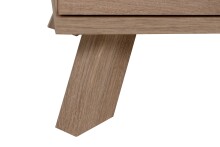 Kommode >Wellington< (BxHxT: 84,5x85x40 cm) in Schwedeneiche aus Holzwerkstoff