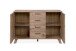 Kommode >Wellington< (BxHxT: 126,5x85x40 cm) in Schwedeneiche aus Holzwerkstoff