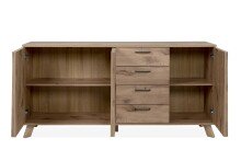 Sideboard >Wellington< (BxHxT: 175x85x40 cm) in Schwedeneiche aus Holzwerkstoff